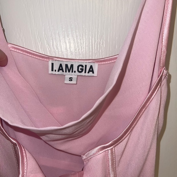 I.AM.GIA Pink Ruffle Dress - Picture 3 of 4